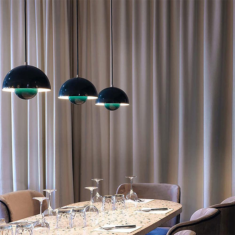 Suspension Auroraglo V2 - Modern lampa i form av en Veskaomkruka för sovrum, LED belysning, skandinavisk design | Veska