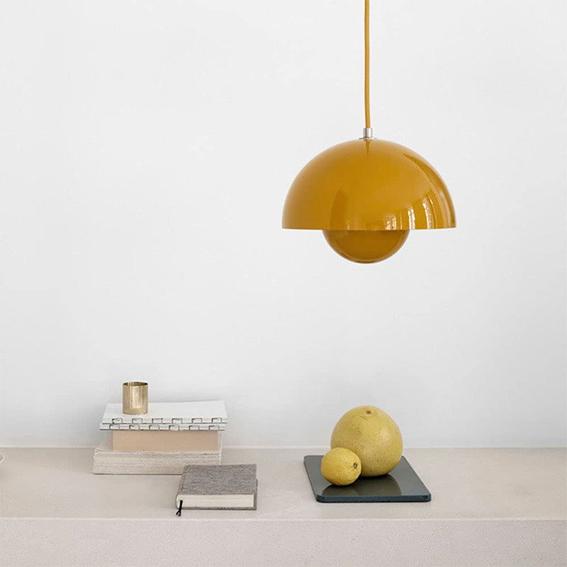 Suspension Auroraglo V2 - Modern lampa i form av en Veskaomkruka för sovrum, LED belysning, skandinavisk design | Veska
