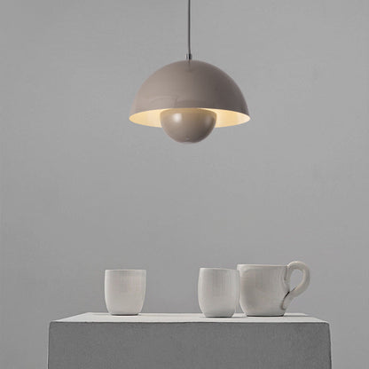 Suspension Auroraglo V2 - Modern lampa i form av en Veskaomkruka för sovrum, LED belysning, skandinavisk design | Veska