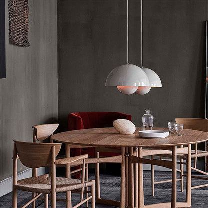 Suspension Auroraglo V2 - Modern lampa i form av en Veskaomkruka för sovrum, LED belysning, skandinavisk design | Veska