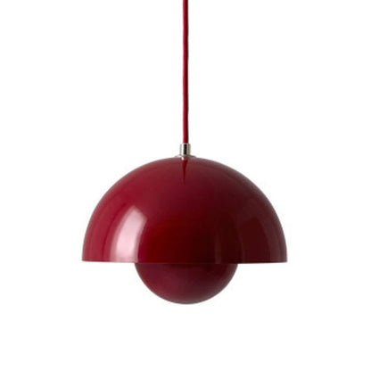 Suspension Auroraglo V2 - Modern lampa i form av en Veskaomkruka för sovrum, LED belysning, skandinavisk design | Veska Rot 23CM*16CM