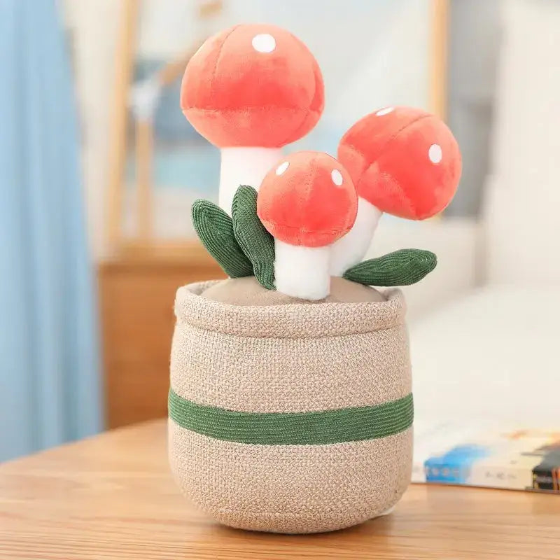 Svamp äng plush Veskaomkruka | Veska Rosa Sammet