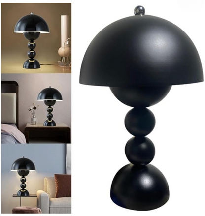 Svamp Dimbar LED Bordslampa | USB Uppladdningsbar | Veska