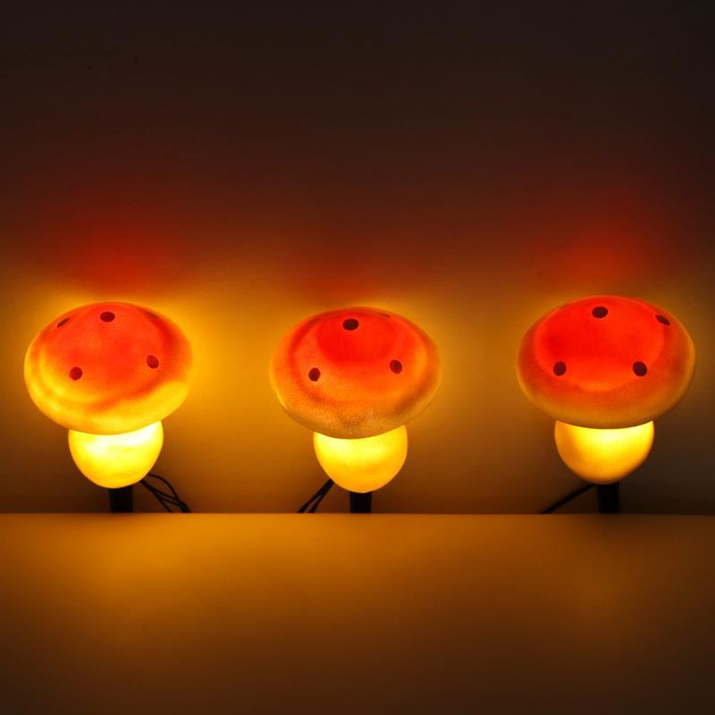 Svamp Solenergi Ljus | Veska
