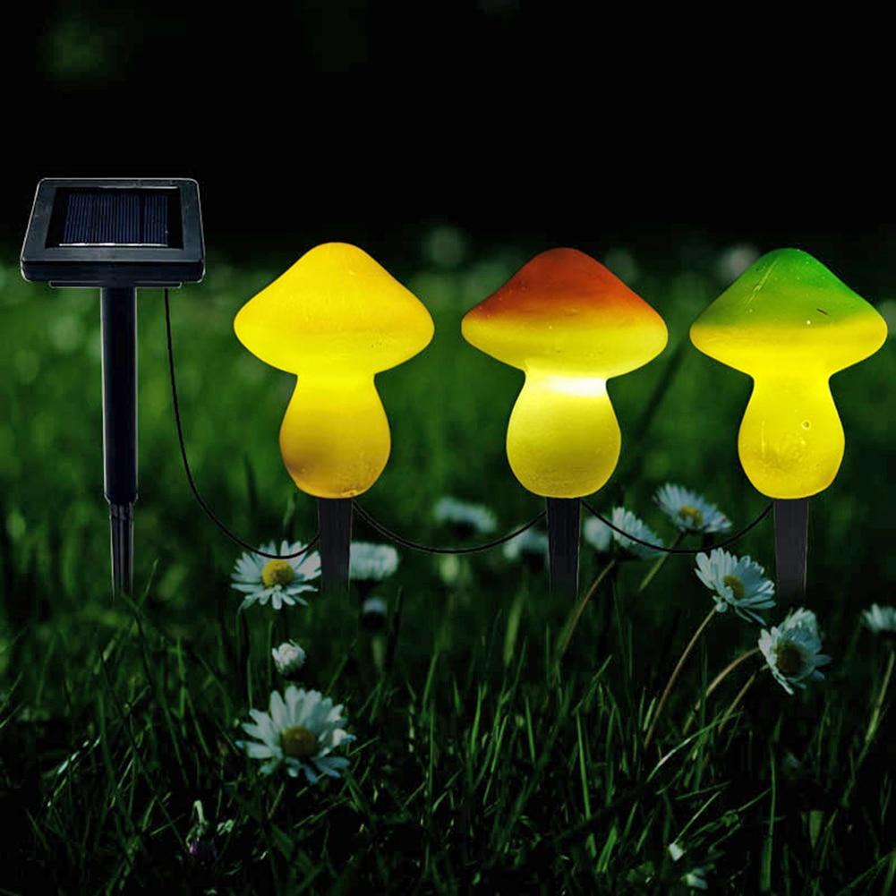 Svamp Solenergi Ljus | Veska