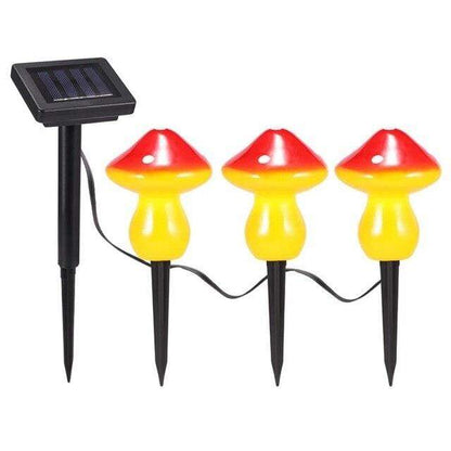 Svamp Solenergi Ljus | Veska B