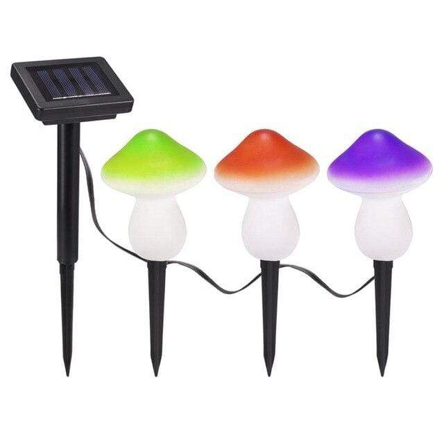 Svamp Solenergi Ljus | Veska C