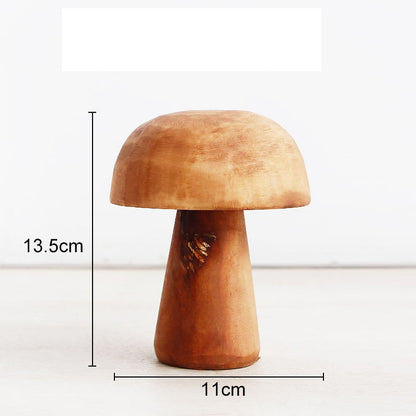 Svamp Solid Wood Skulptur Heminredning | Veska A01