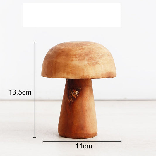 Svamp Solid Wood Skulptur Heminredning | Veska A01
