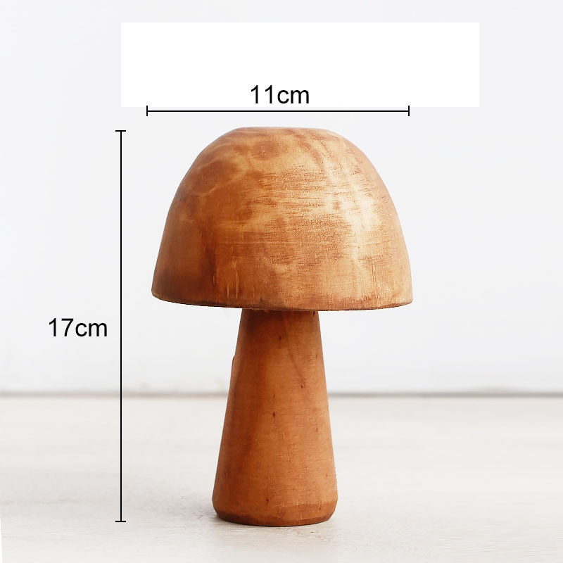 Svamp Solid Wood Skulptur Heminredning | Veska A02