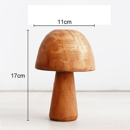 Svamp Solid Wood Skulptur Heminredning | Veska A02