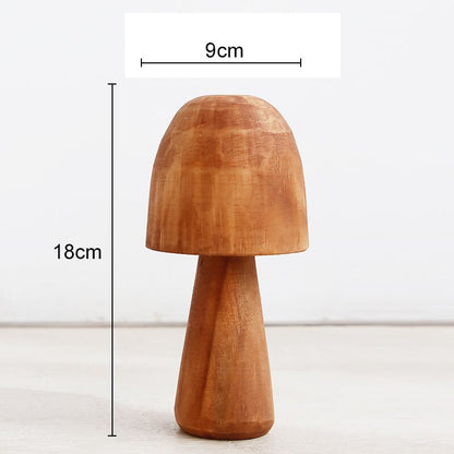 Svamp Solid Wood Skulptur Heminredning | Veska A03