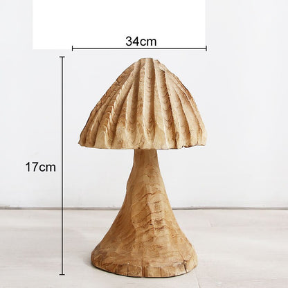 Svamp Solid Wood Skulptur Heminredning | Veska B01