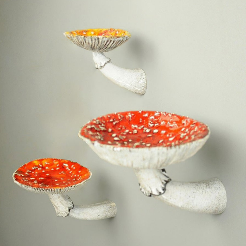 Svampformad flytande hylldel av resin | Veska
