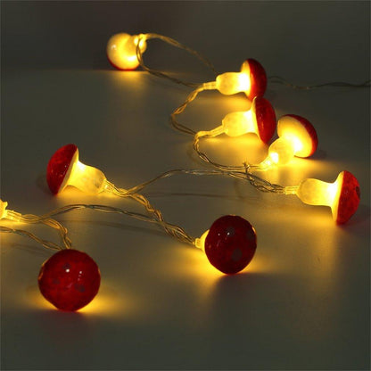 Svampformade Fairy Lights Dekor | Veska