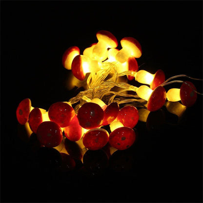 Svampformade Fairy Lights Dekor | Veska
