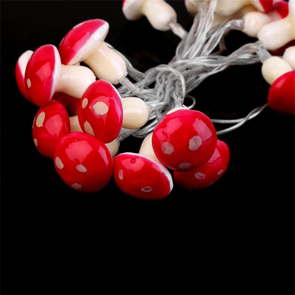 Svampformade Fairy Lights Dekor | Veska