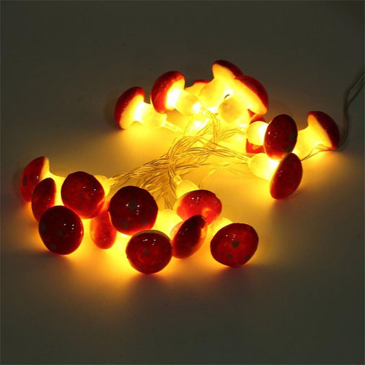 Svampformade Fairy Lights Dekor | Veska