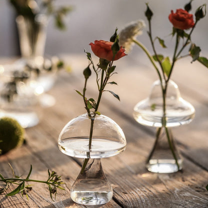 Svampinspirerad elegant glasvas | Veska