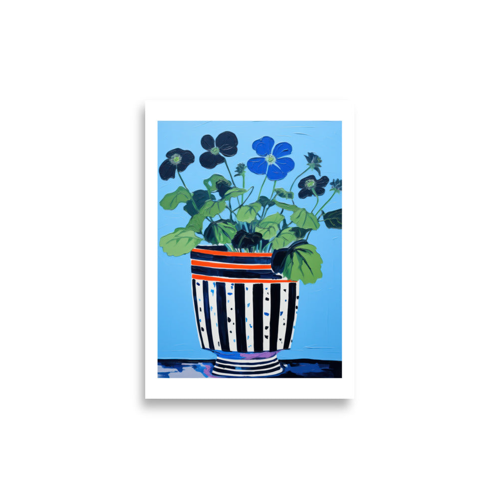 Swallow Flowers | Veska 21×30 cm