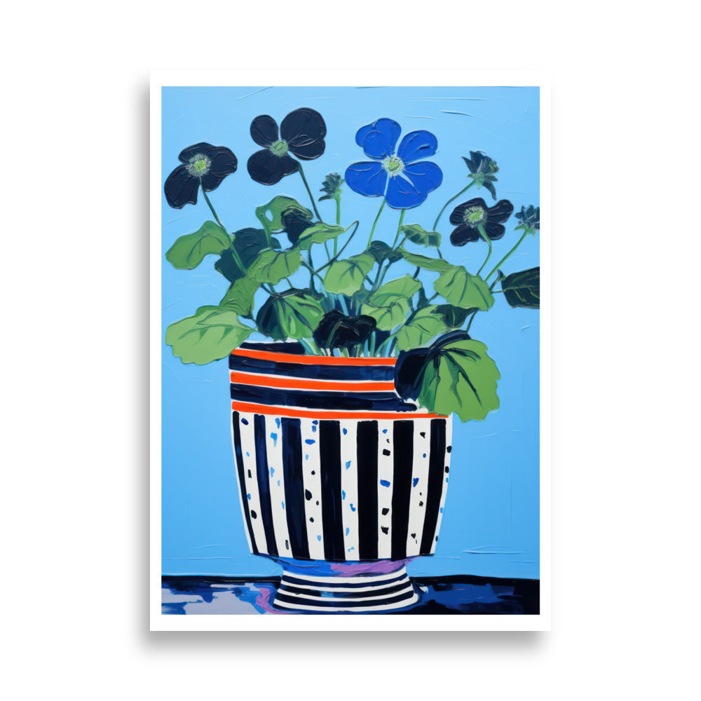 Swallow Flowers | Veska 50×70 cm