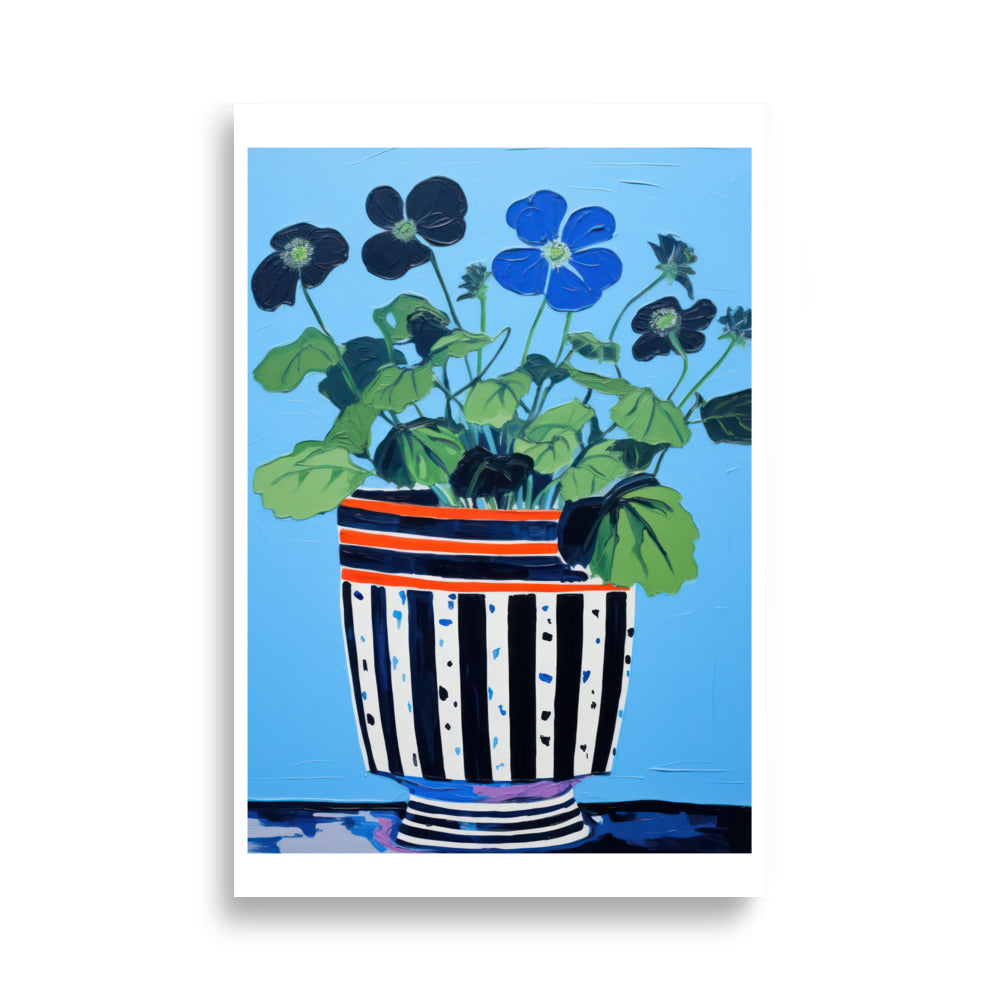 Swallow Flowers | Veska 61×91 cm