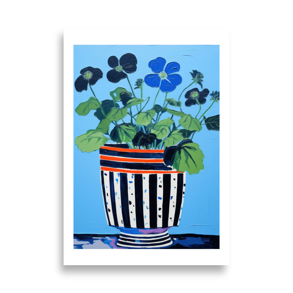 Swallow Flowers | Veska 70×100 cm