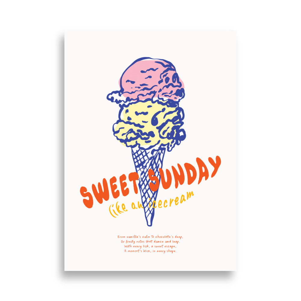 Sweet Sunday | Veska 50×70 cm