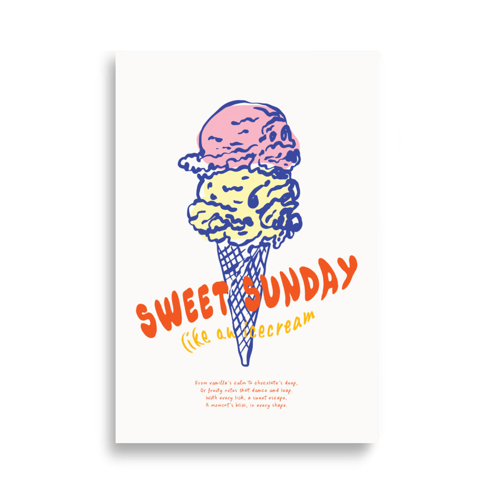Sweet Sunday | Veska 61×91 cm