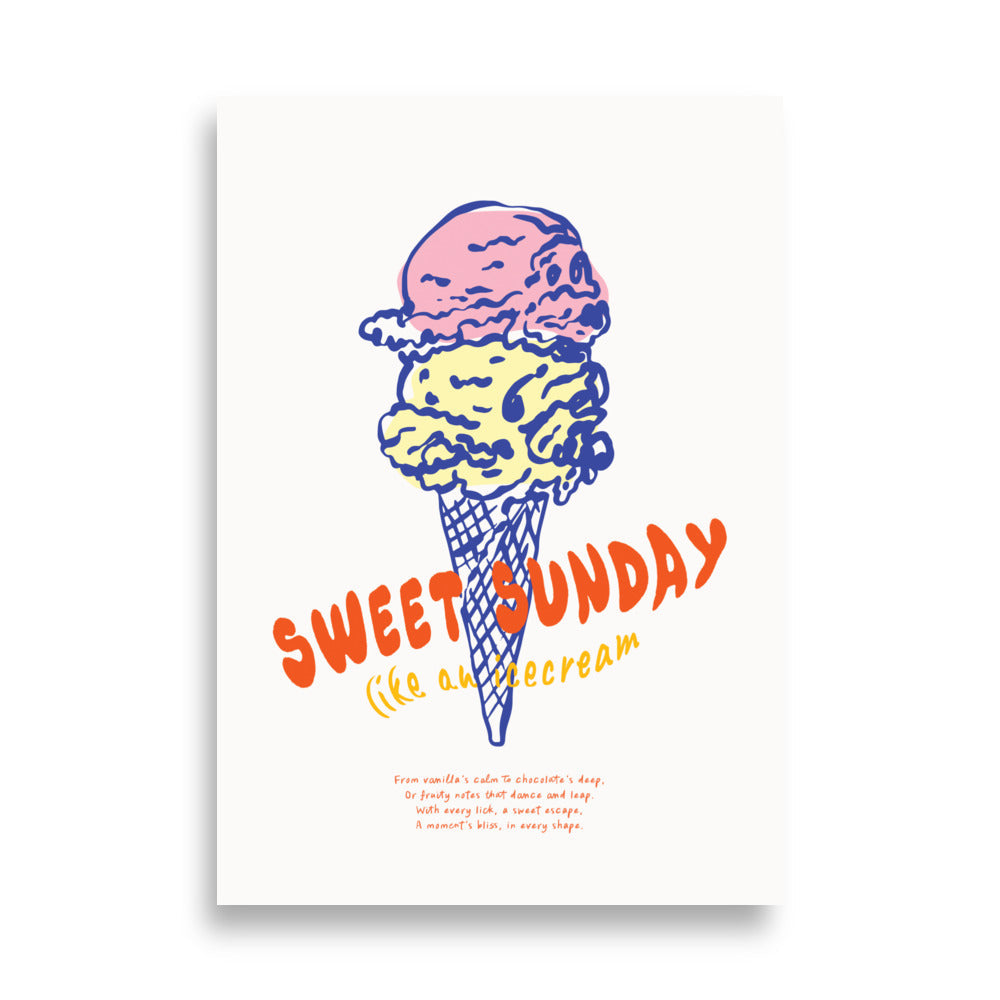 Sweet Sunday | Veska 70×100 cm