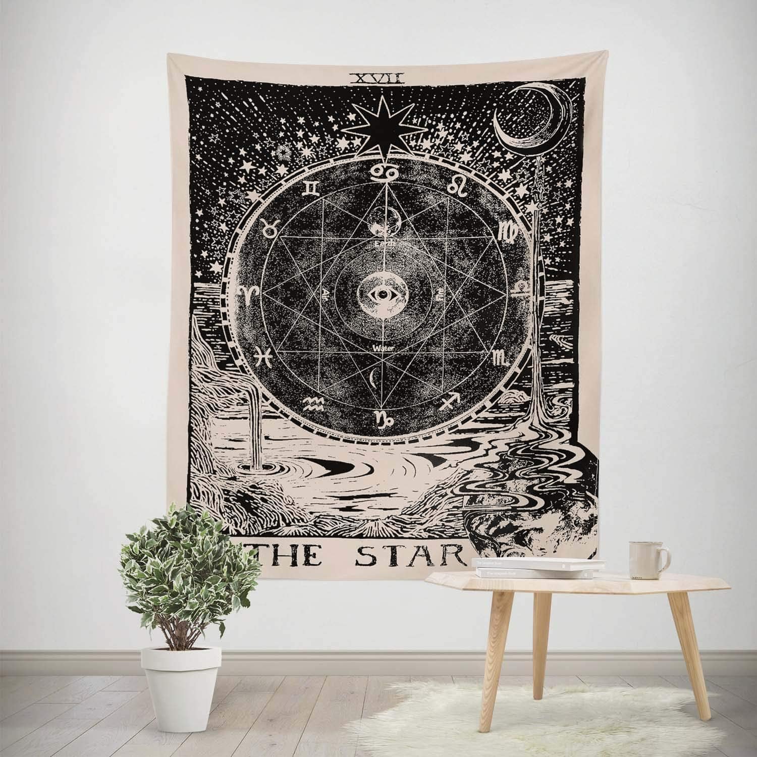 The Star Tarot Card Tapestry | Veska