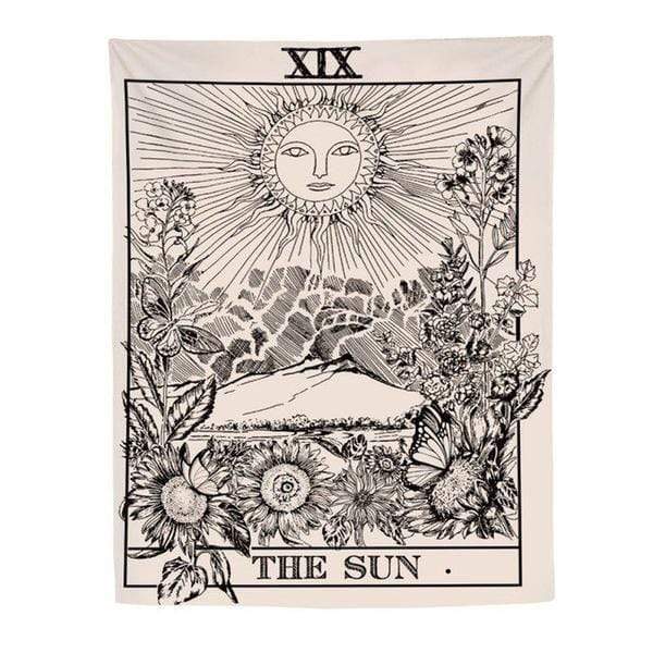 The Sun Tarot Card Tapestry | Veska