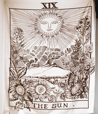 The Sun Tarot Card Tapestry | Veska