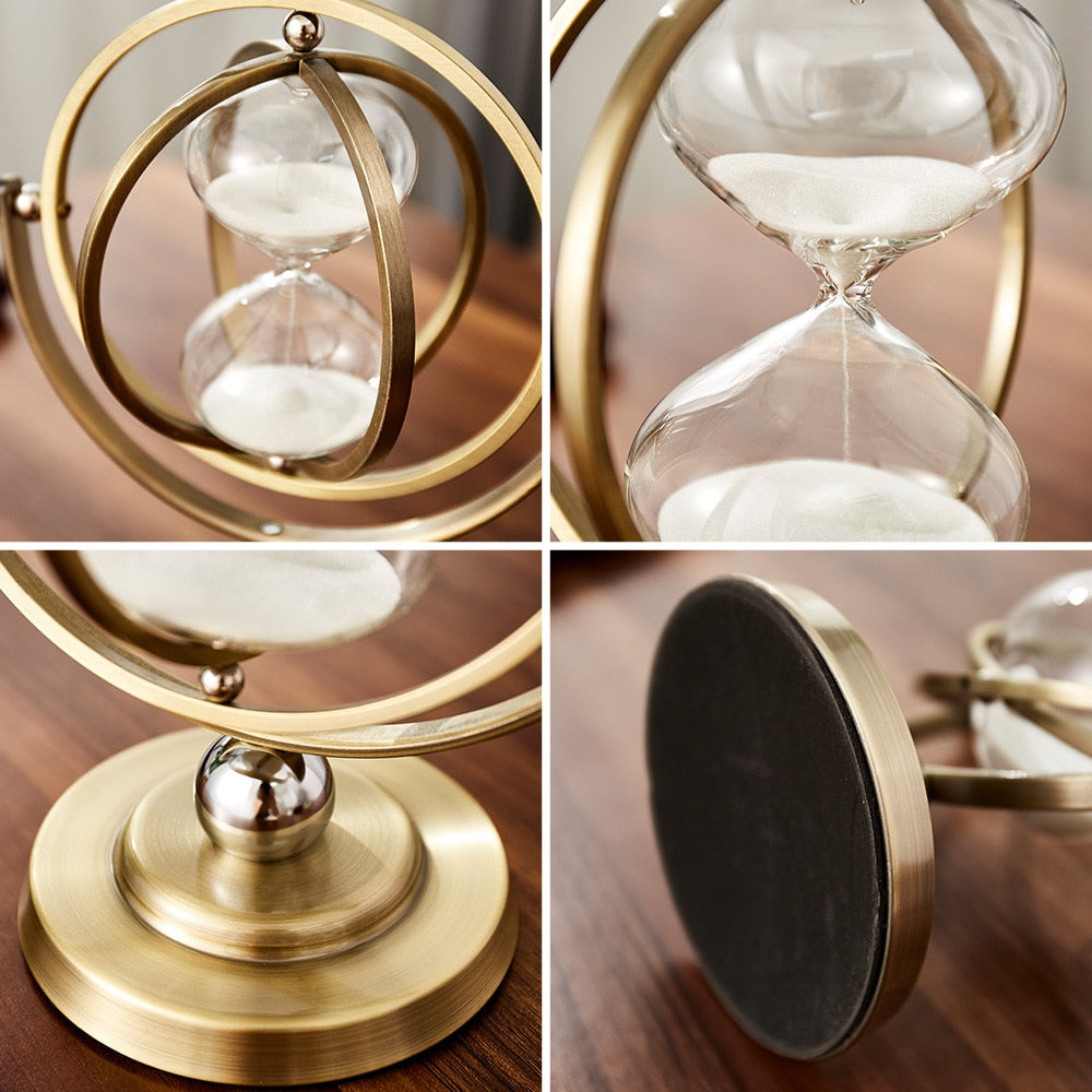 Time Charmer Metal Sandglas Dekoration | Veska