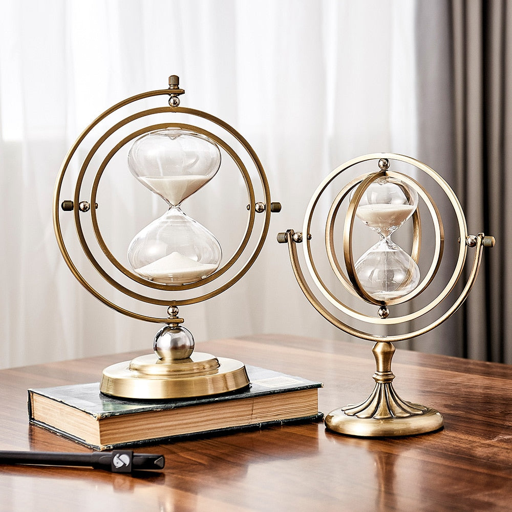 Time Charmer Metal Sandglas Dekoration | Veska