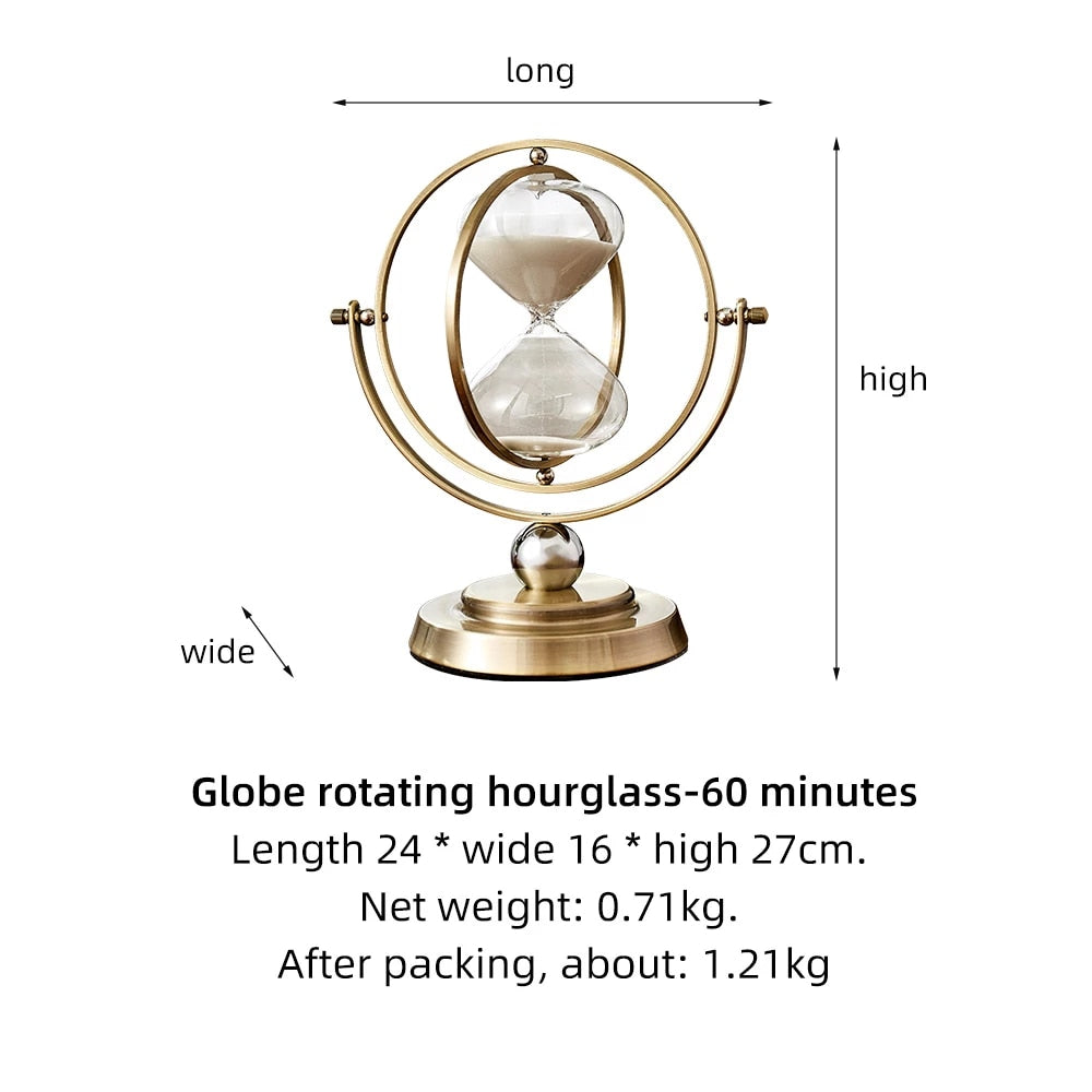 Time Charmer Metal Sandglas Dekoration | Veska