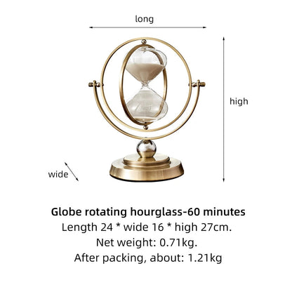 Time Charmer Metal Sandglas Dekoration | Veska