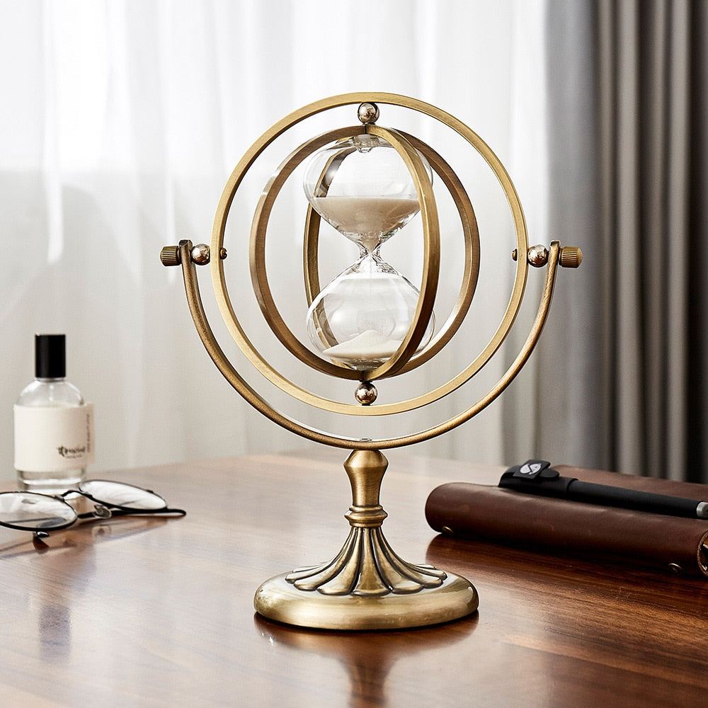 Time Charmer Metal Sandglas Dekoration | Veska