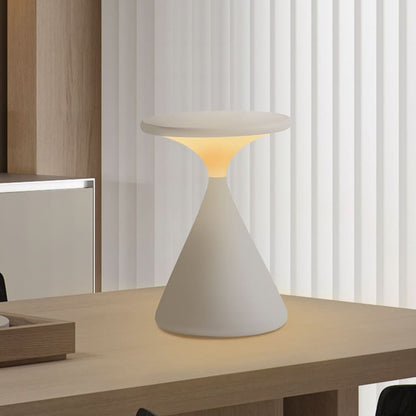 Timformad Sladdlös LED Bordslampa med Touch Dimmer | Veska Ljus