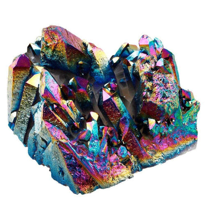 Titanium Rainbow Quartz Kristallkluster | Veska