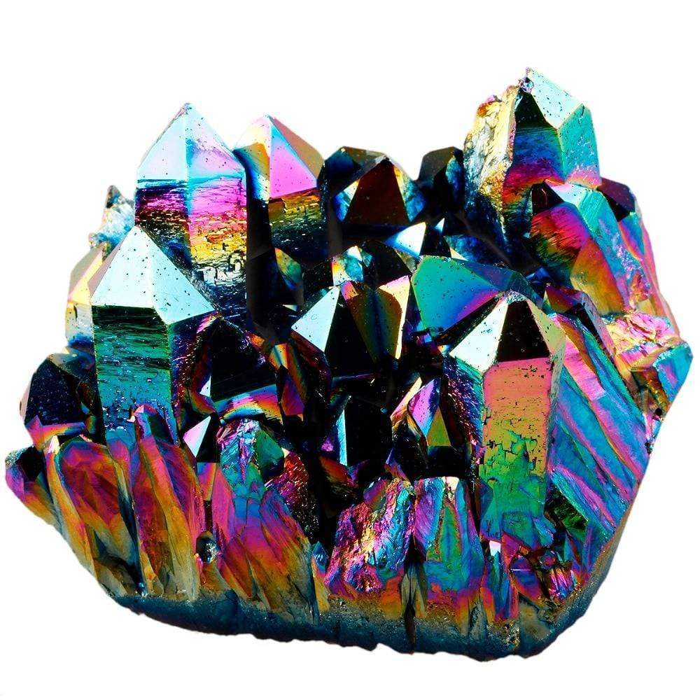Titanium Rainbow Quartz Kristallkluster | Veska