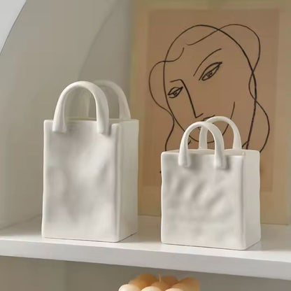 Tote-stil keramik vas | Veska