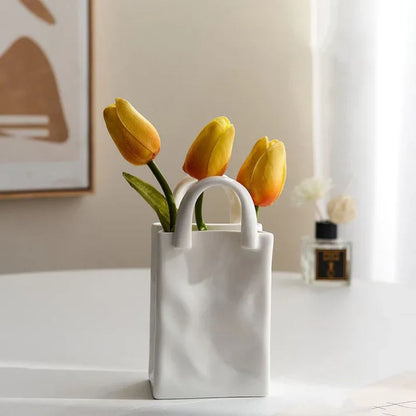 Tote-stil keramik vas | Veska