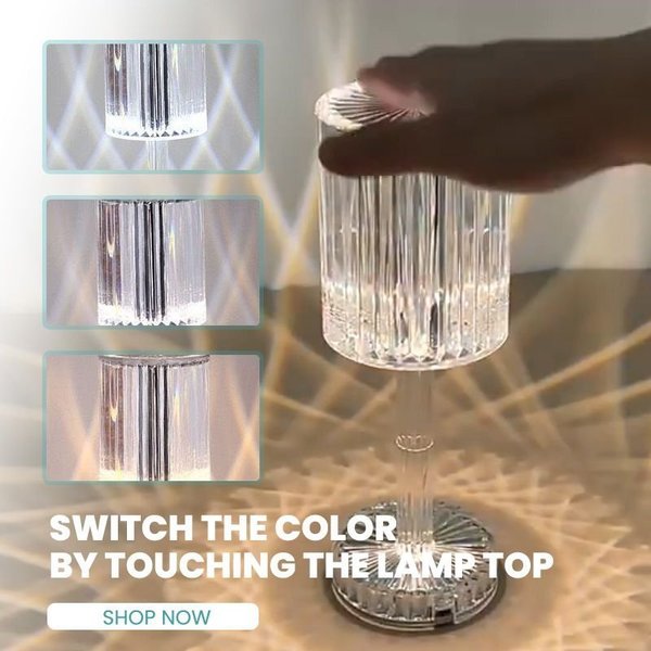 Touch Control Gatsby Crystal Lamp | Veska
