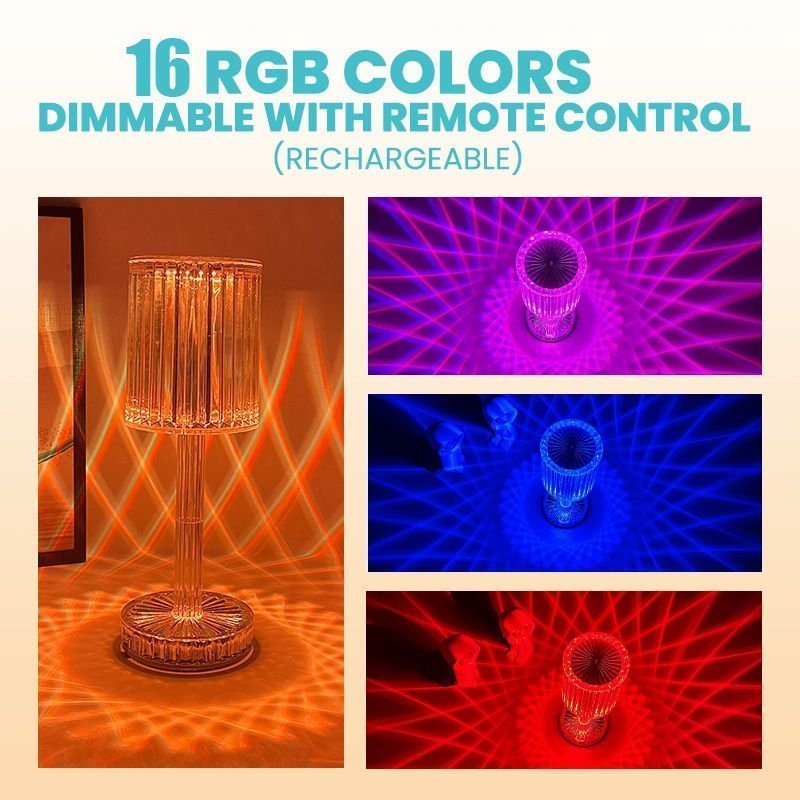 Touch Control Gatsby Crystal Lamp | Veska