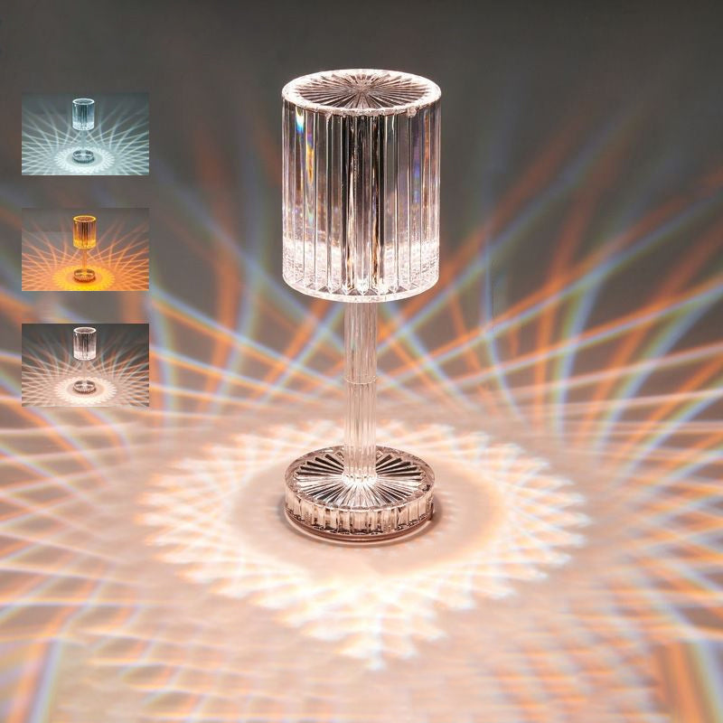 Touch Control Gatsby Crystal Lamp | Veska 3 Färger Beröringskontroll