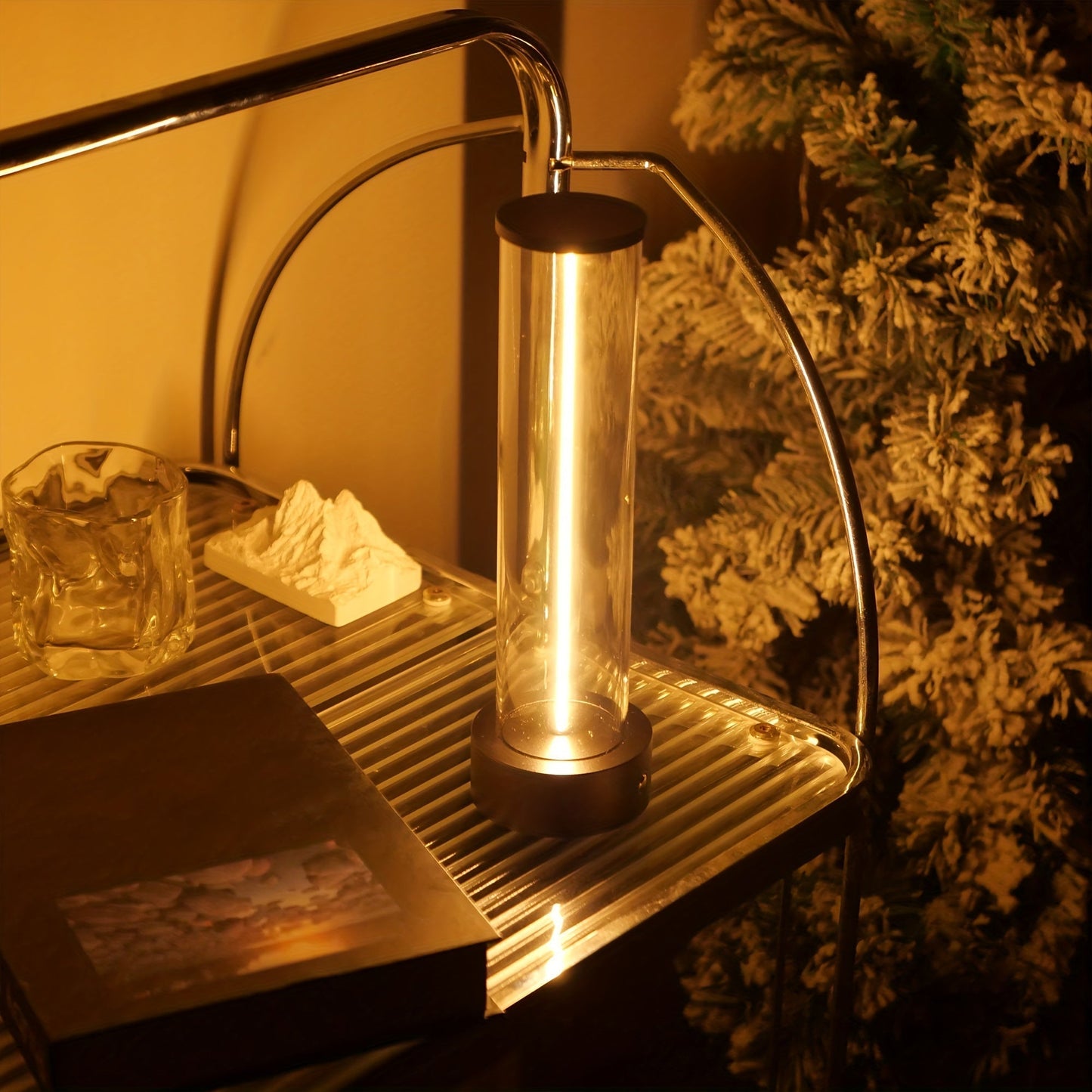 TouchGlow – Trådlampa LED med laddningsport Veska