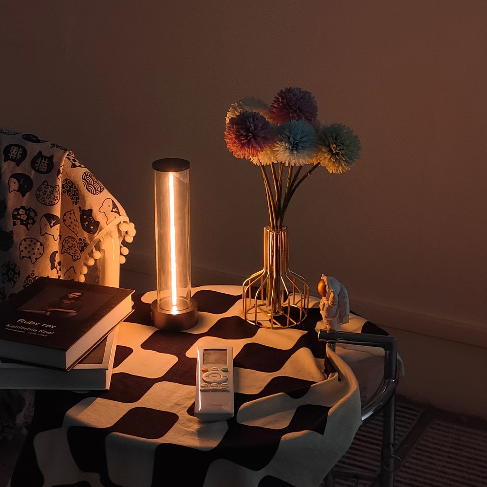 TouchGlow – Trådlampa LED med laddningsport Veska
