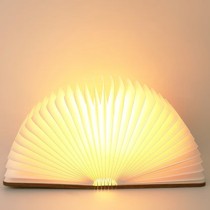 📖 Trä boklampa - För skrivbord studie gåva dekoration ljus | Veska