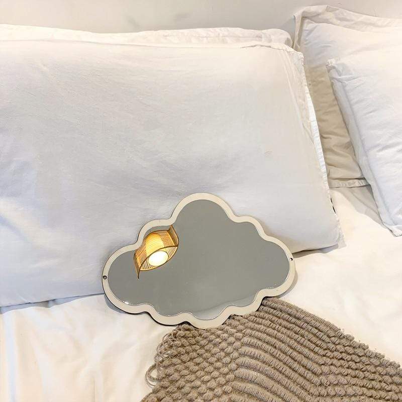 Trä Cloud Spegel | Veska